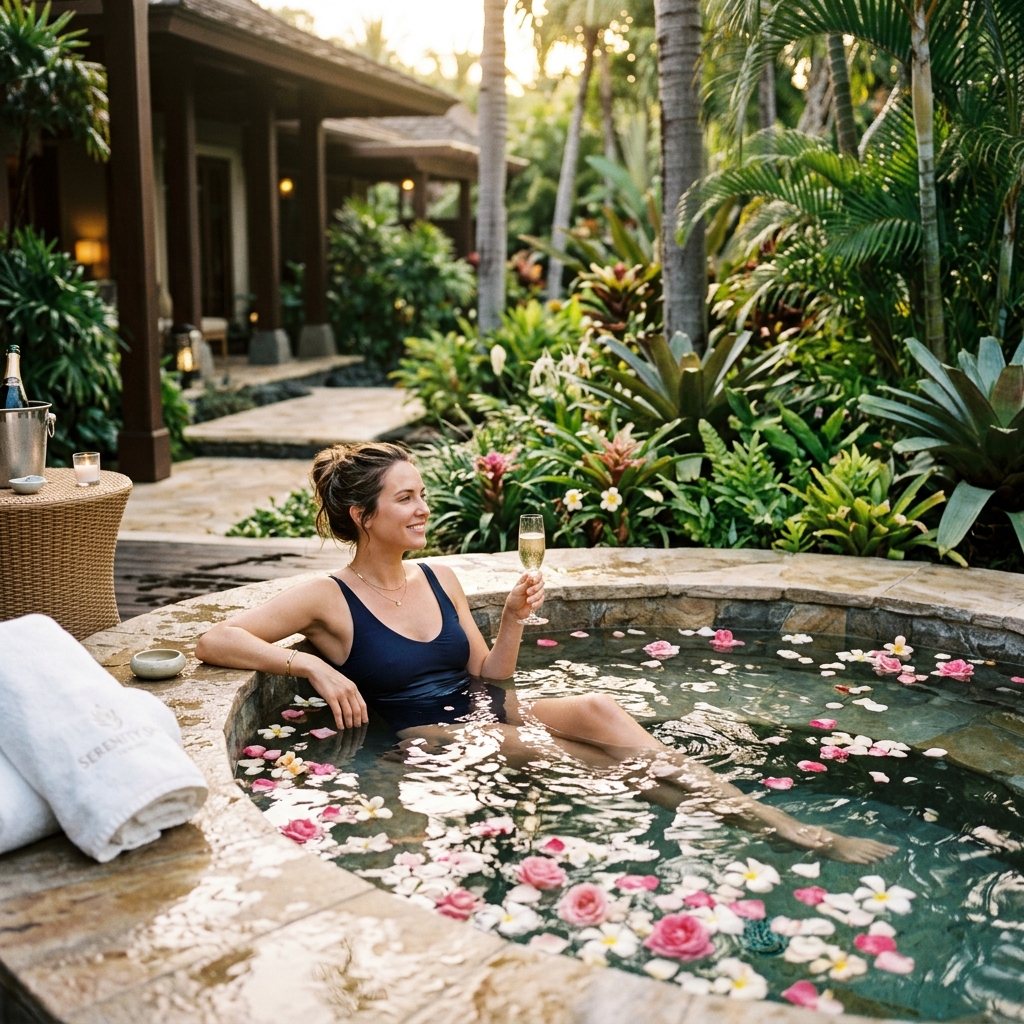 Luxury solo spa day experience